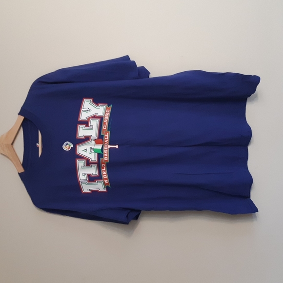 Majestic Other - World Baseball Classic "Italy" tshirt XL